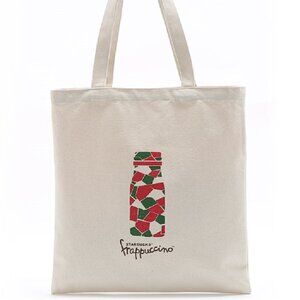 Starbucks Frappuccino Christmas Tote Bag